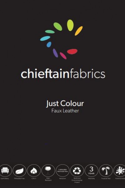 Chieftan Fabrics Just Colour Faux Leather