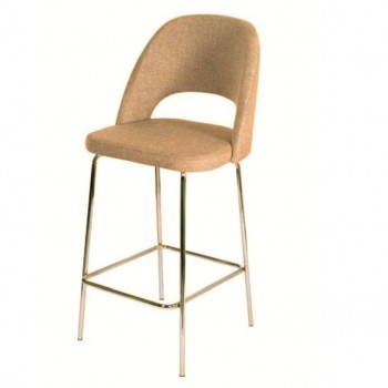 Shell 4 Leg Metal Stools