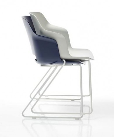 Avalon Sled Arm Chair