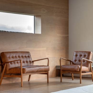 Felix  Square Quilted Lounge Chair
