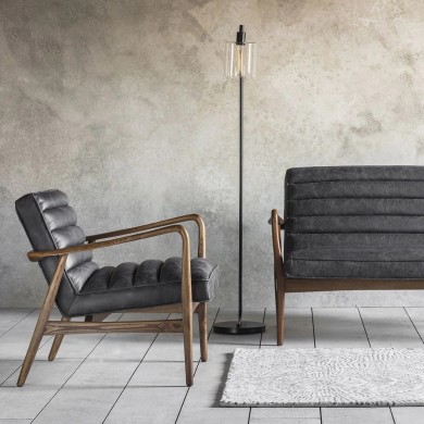 Felix Line Quilted Lounge Chair